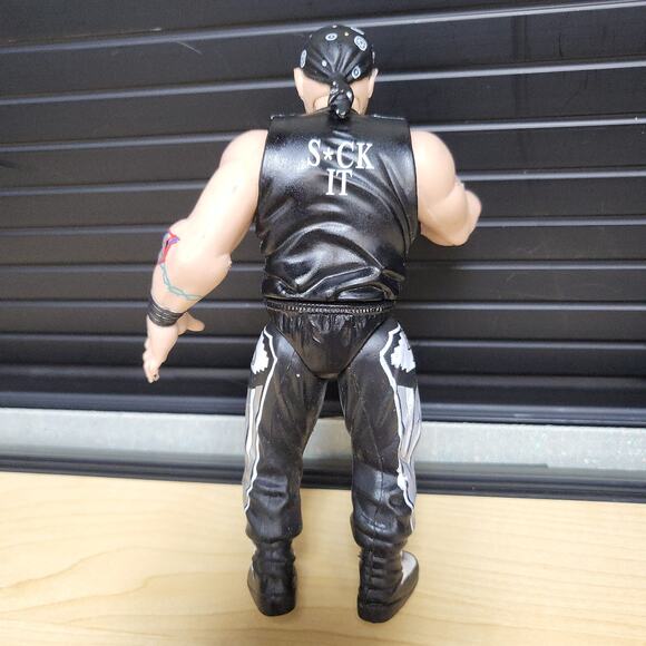 1998 Jakks WWF Degeneration X Road Dogg Wrestlemania XV Wrestling Figure - Picture 2 of 2